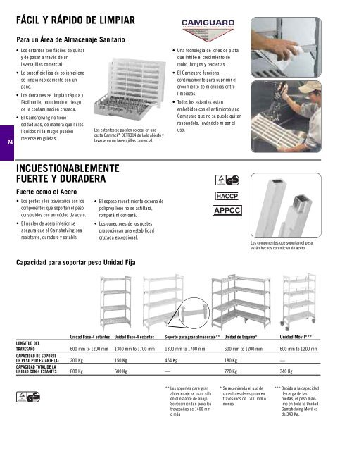 bandejas de compartimentos - AJ Link