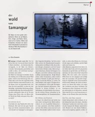 wald tamangur - Peter Donatsch