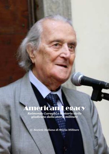 Raimondo Luraghi American Legacy Political and Social History ...