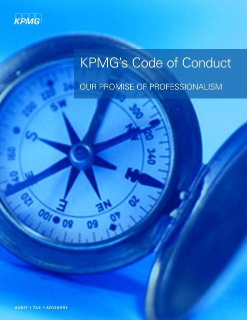 KPMG's Code of Conduct - EthicsPoint