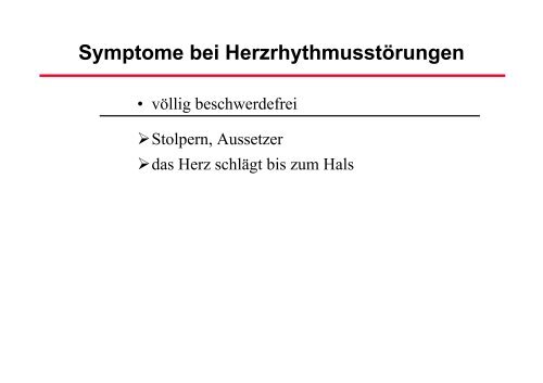 RhythmusstÃ¶rungen: Untersuchungstechniken - Prof-wendt.de