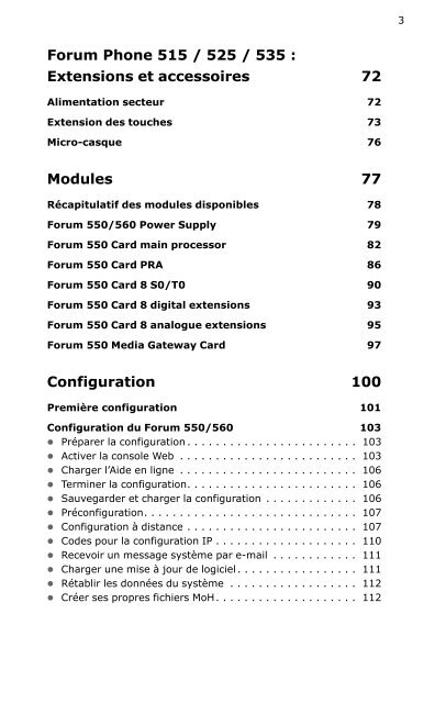 installation du Forum 550 - Belgacom