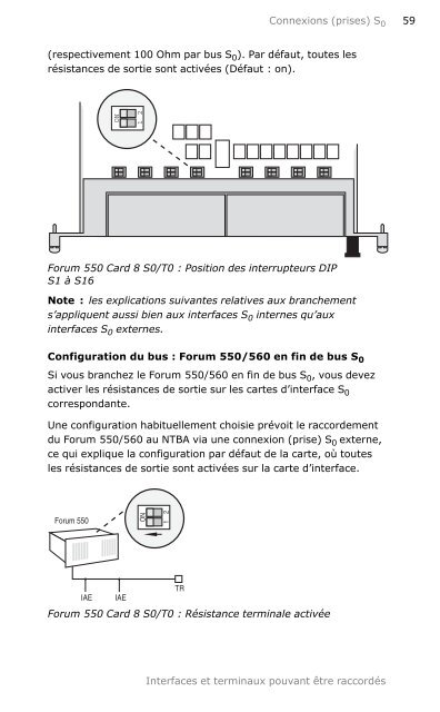 installation du Forum 550 - Belgacom