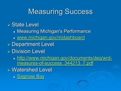 Bill Creal, Chief, Water Resources Division