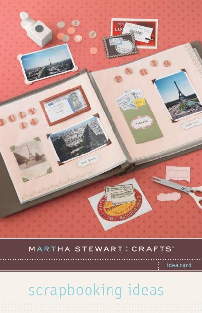 Michaels scrapbook online