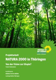 Evaluation der Umsetzung von NATURA 2000 in ThÃ¼ringen