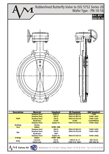 Wouter Witzel Eurovalve Butterfly Valves On World Wide Metric Inc