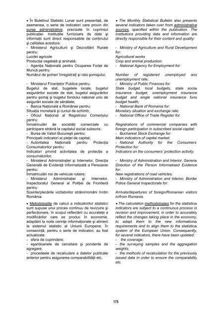 BULETIN STATISTIC LUNAR MONTHLY STATISTICAL BULLETIN