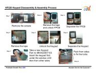 KP220 Keypad Disassembly & Assembly Process - LG Mobiles