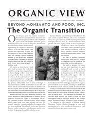 ORGANIC VIEW - Organic Consumers Association