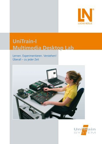 UniTrain-I Multimedia Desktop Lab - Lucas-Nülle Lehr