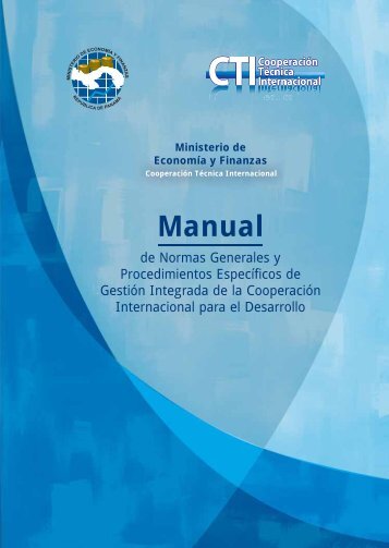 Manual - Ministerio de EconomÃƒÂ­a y Finanzas