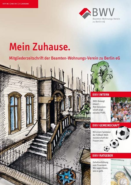Mein Zuhause 2011 Pdf Beamten Wohnungs Verein Zu Berlin Eg