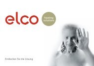 Komplette HeizlÃƒÂ¶sungen - ELCO Heating solutions