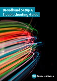 Broadband Setup & Troubleshooting Guide - XLN Telecom