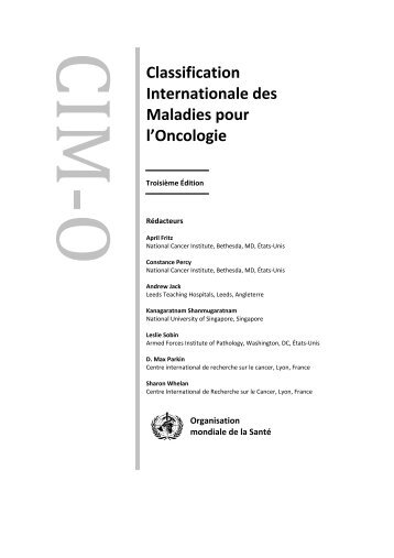 Classification Internationale des Maladies pour l'Oncologie