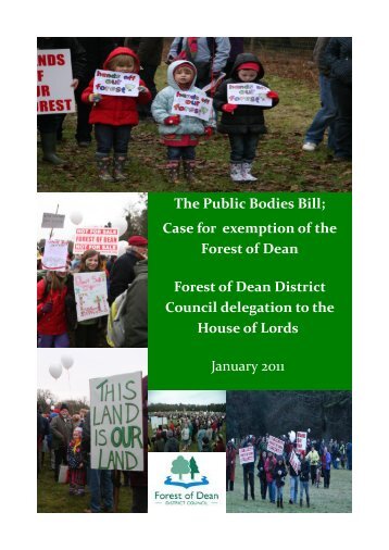 The Public Bodies Bill - Forest of Dean District Council