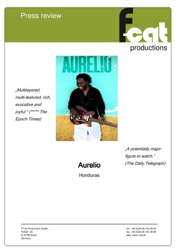 Press_review_Aurelio 1 - F-Cat Productions