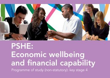 PSHE: Economic wellbeing and financial capability - eRiding