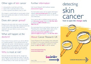 Skin Cancer Leaflet - GCMT