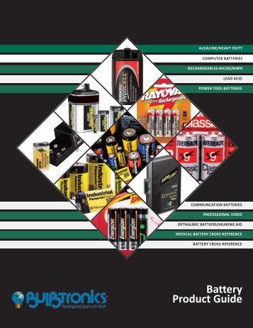 Battery Product Guide - Bulbtronics