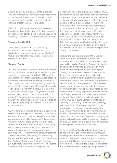 ANNUAL REPORT 2011 - Thecorporatelibrary.net