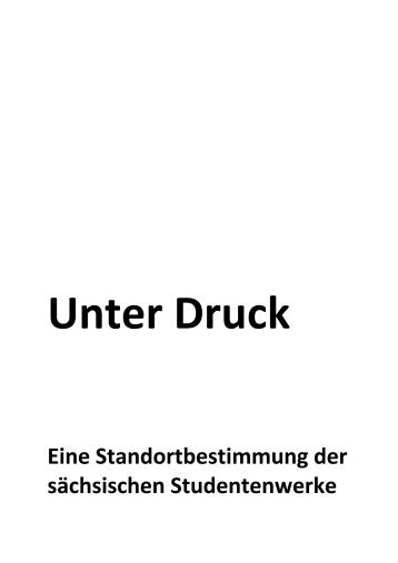 Argumentationspapier der sächsischen Studentenwerke