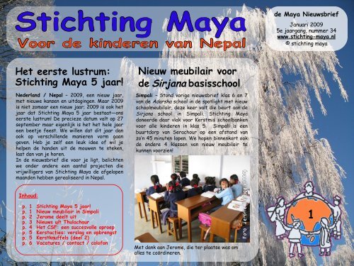 Januari - Stichting Maya