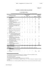 Lehrplan der Handelsakademie - Berufsbildende Schulen