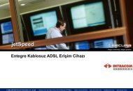 jetSpeed - Entegre Kablosuz ADSL EriÃ…ÂŸim CihazÃ„Â±