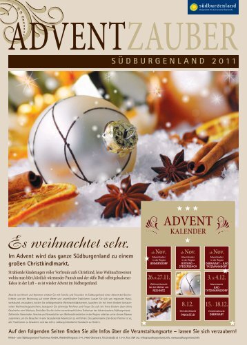 AD VENT - SÃ¼dburgenland Tourismus