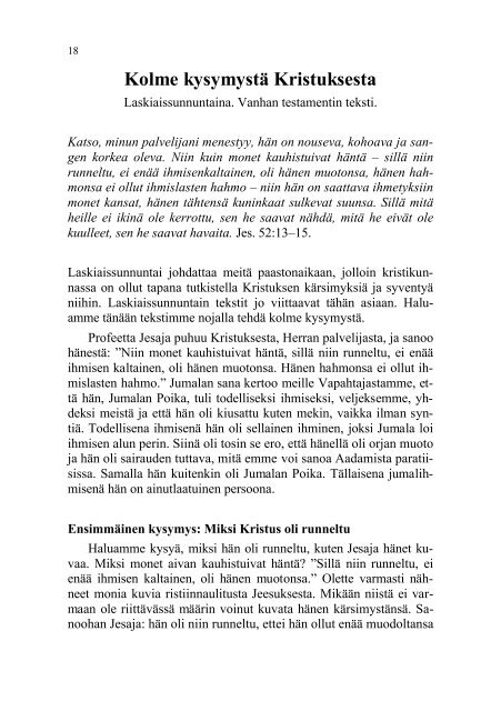 Lue kirjaa PDF-muodossa - Suomen Tunnustuksellinen Luterilainen ...