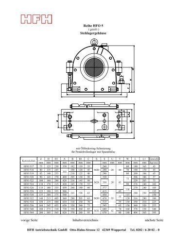 Hfo - HFH Antriebstechnik GmbH