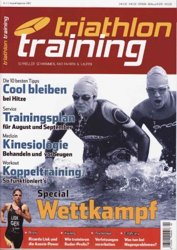 Mit Aussie-Power an die Spitze (triathlon training ... - Ricarda Lisk