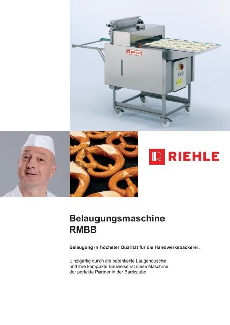 Belaugungsmaschine RMBB - Riehle Maschinenbau GmbH