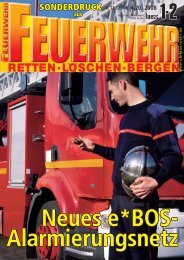 UB Feuerwehr Sonderdruck - e*Bos - Alarmierung