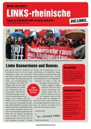 LINKS-rheinische - Linksfraktion Bonn