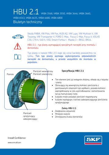 Biuletyn techniczny - Inter Parts