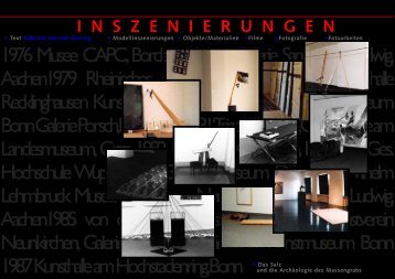 Inszenierungen - HANSIK GEBERT