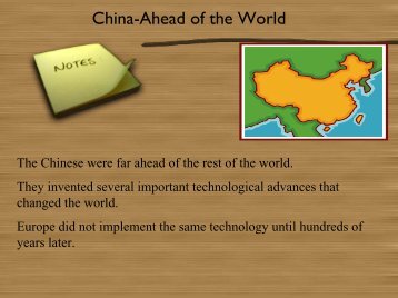 Chinese Inventions