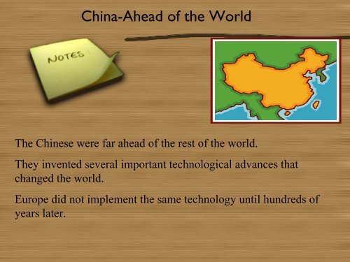 Chinese Inventions