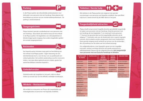 GIDS VOOR PERSONEN MET EEN HANDICAP - Plopsa