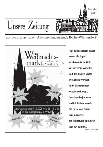 Dezember 2008 - Auenkirche Berlin-Wilmersdorf