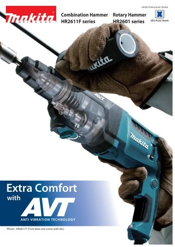 Extra Comfort with 3 - Makita