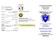 Scarica il volantino in formato PDF - SEZIONE CAI - Voghera