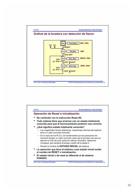 MetodologÃ­a de diseÃ±o de automatismos secuenciales: GRAFCET ...