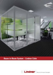 Raum-in-Raum System – Lindner Cube - Quadro-Office-Nord