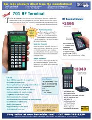 701 RF Terminal - ACCU-DART