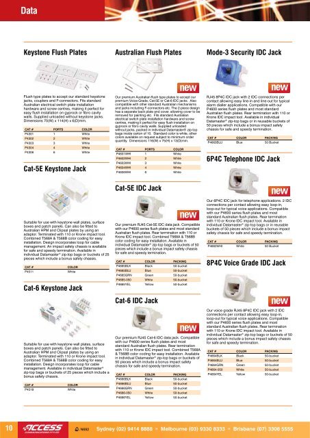 Power computer telecoms data - Access Communications