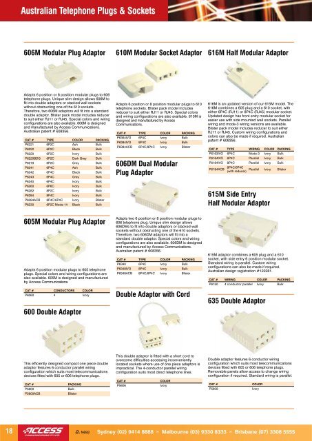 Power computer telecoms data - Access Communications